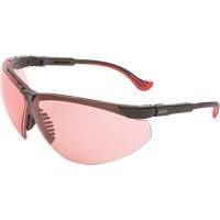 PIP Global Safety S3311HS Uvex HydroShield&reg; Genesis&reg; XC Safety Glasses, SCT-Vermillion Lens, Anti-Fog/Anti-Scratch, ANSI Z87+/Meets/Exceeds CSA Z94.3