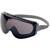 PIP Global Safety S39611HS Uvex HydroShield&reg; Stealth&reg; Safety Goggles, Grey Lens, Anti-Fog/Anti-Scratch, Indirect Vent