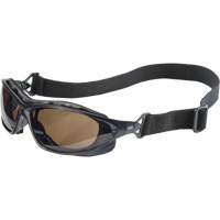 PIP Global Safety S0605HS Uvex HydroShield&reg; Seismic&reg; Safety Goggles, SCT-Grey Lens, Anti-Fog/Anti-Scratch, Closed Vent