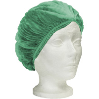 Ronco 7021G Bonnet bouffant pliss&eacute; Ronco Care, Polypropyl&egrave;ne, 21", Vert