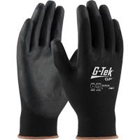 PIP Global Safety GP33B125/L G-Tek&reg; GP Coated Gloves, Large, Polyurethane Coating, 13 Gauge, Nylon Shell