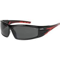 Zenith Safety Products SGW884 Z3300 Series Safety Glasses, Grey/Smoke Lens, Anti-Scratch/Polarized, ANSI Z87+/Meets/Exceeds CSA Z94.3