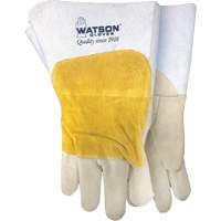 Watson Gloves 2735-M Mad Cow Welding Gloves, Grain Cowhide, Size Medium