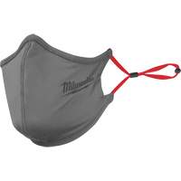 Milwaukee 48-73-4230 2-Layer Face Mask, Nylon/Polyester/Spandex, Grey