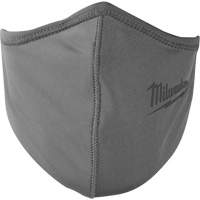 Milwaukee 48-73-4230 2-Layer Face Mask, Nylon/Polyester/Spandex, Grey