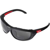 Milwaukee 48-73-2045 Performance Safety Glasses with Gasket, Black Lens, Polarized, Meets/Exceeds CSA Z94.3