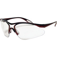 Dentec 12E93761 Miranda Safety Glasses, Clear Lens, Anti-Scratch, Meets/Exceeds CSA Z94.3
