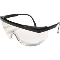 Dentec 12E91001 Ferno Safety Glasses, Clear Lens, Anti-Scratch, Meets/Exceeds CSA Z94.3