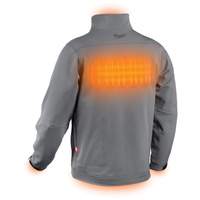 M12™ Heated Toughshell™ Jacket Kit, Men's, Small, Grey  SGX318 | TENAQUIP