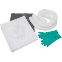 Produits de sécurité Zenith SGX528 Trousse d'&eacute;quipement de lutte contre les d&eacute;versements, Huile seulement/Universel, Sac, Absorbance de 10 gal. US