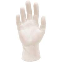 Pure-Touch<sup>®</sup> Synthetic Stretch Examination Glove, Medium, Vinyl, 5-mil, Powder-Free, White, Class 2  SGX562 | TENAQUIP