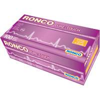 Ronco 255 Pure-Touch&reg; Synthetic Stretch Examination Glove, X-Large, Vinyl, 5-mil, Powder-Free, White, Class 2