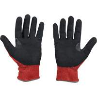 Milwaukee 48-22-8947 Dipped Cut-Resistant Gloves, Size Large, 15 Gauge, Nitrile Coated, Nylon/Lycra&reg; Shell, ASTM ANSI Level A4