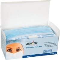 Produits de sécurité Zenith SGX679 Masques jetables, Non m&eacute;dical