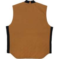 Tough Duck WV041-BROWN-M WV04 Moto Vest, Men's, Medium, Brown