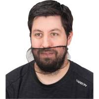 Produits de sécurité Zenith SGY079 Filets &agrave; barbe, Nylon, Brun