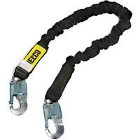 Arc Flash Lanyard, 6', Locking Snap Hook Center, Locking Snap Hook Leg Ends, Nylon  SGY396 | TENAQUIP