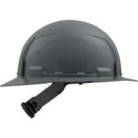 Milwaukee 48-73-1115 Casque de s&eacute;curit&eacute; &agrave; bord complet, R&eacute;pond aux normes CSA type 1, Suspension Rochet, Non ventil&eacute;