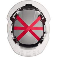 Milwaukee 48-73-1221 Casque de s&eacute;curit&eacute; &agrave; bord complet, R&eacute;pond aux normes CSA type 1, Suspension Rochet, Ventil&eacute;
