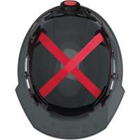 Milwaukee 48-73-1114 Casque de s&eacute;curit&eacute; &agrave; bordure avant, R&eacute;pond aux normes CSA type 1, Suspension Rochet, Non ventil&eacute;