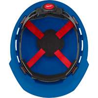 Milwaukee 48-73-1204 Casque de s&eacute;curit&eacute; &agrave; bordure avant avec suspension &agrave; 4 points, CSA type 1, Suspension Rochet