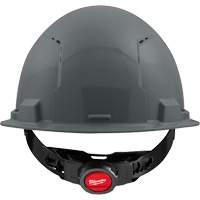 Milwaukee 48-73-1214 Casque de s&eacute;curit&eacute; &agrave; bordure avant, R&eacute;pond aux normes CSA type 1, Suspension Rochet, Ventil&eacute;