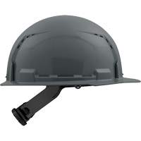 Milwaukee 48-73-1214 Casque de s&eacute;curit&eacute; &agrave; bordure avant, R&eacute;pond aux normes CSA type 1, Suspension Rochet, Ventil&eacute;