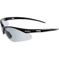 Zenith Safety Products SGY576 Z3500 Safety Glasses, Grey/Smoke Mirror Lens, Anti-Scratch, ANSI Z87+/Meets/Exceeds CSA Z94.3