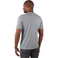 Milwaukee 603G-3X T-shirt de travail hybride, Hommes, 3T-Grand, Gris