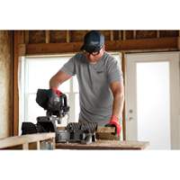 Milwaukee 603G-3X T-shirt de travail hybride, Hommes, 3T-Grand, Gris