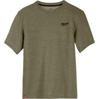 Milwaukee 603GN-3X T-shirt de travail hybride, Hommes, 3T-Grand, Vert