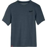 Milwaukee 603BL-S T-shirt de travail hybride, Hommes, Petit, Bleu