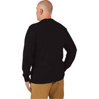 Milwaukee 604B-3X T-shirt de travail hybride, Hommes, 3T-Grand, Noir