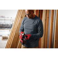Milwaukee 604BL-2X T-shirt de travail hybride, Hommes, 2T-Grand, Bleu