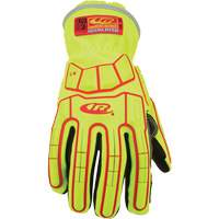 Ringers Gloves R176G-08 Super Hero Medium Duty Impact Gloves, 8, ASTM ANSI Level A6/EN 388 Level F