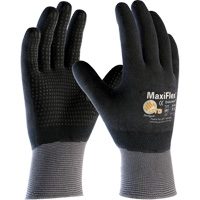 PIP Global Safety GP34846/L ATG MaxiFlex&reg; Endurance Touchscreen Compatible Gloves, Large, Nitrile Coating, 15 Gauge, Nylon/Lycra&reg; Shell
