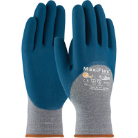 PIP Global Safety GP349025/L ATG MaxiFlex&reg; Comfort Seamless Knit Gloves, Large, Nitrile Coating, 15 Gauge, Nylon Shell