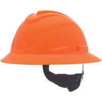 MSA 10215842 Casque de s&eacute;curit&eacute; C1 V-Gard, R&eacute;pond aux normes CSA type 1, Suspension Rochet, Non ventil&eacute;