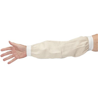  SGZ854 Sleeves, 18", Cotton, White
