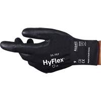 Ansell 11757090 HyFlex&reg; 11-757 Cut-Resistant Gloves, Size 9, 18 Gauge, Polyurethane Coated, Intercept Shell, ASTM ANSI Level A7/EN 388 Level F