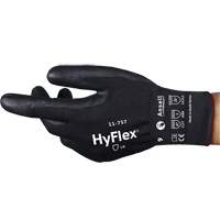 Ansell 11757080 Gants r&eacute;sistant aux coupures Hyflex 11-757, Taille 8, Calibre 18, Rev&ecirc;tement Polyur&eacute;thane, Enveloppe en Intercept, ASTM ANSI niveau A7/EN 388 niveau F