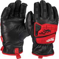 Milwaukee 48-22-8782 Goatskin Impact Gloves, Large, Grain Leather Palm
