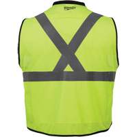 Milwaukee 48-73-5084 Veste de s&eacute;curit&eacute; haute performance, Jaune lime haute visibilit&eacute;, 4T-Grand/5T-Grand