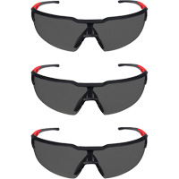 Milwaukee 48-73-2054 Lunettes de s&eacute;curit&eacute;, Lentille Fum&eacute;e, Anti-&eacute;gratignures, ANSI Z87+/R&eacute;pond ou surpasse la norme CSA Z94.3