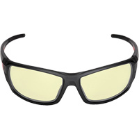 Milwaukee 48-73-2121 Performance Safety Glasses, Yellow Lens, Anti-Fog/Anti-Scratch, ANSI Z87+/Meets/Exceeds CSA Z94.3