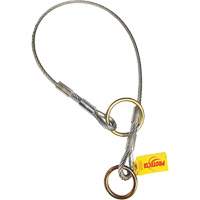 3M Protecta Fall Protection 2100193 Cable Dual-Ring Adaptor, Tie-Off, Temporary Use