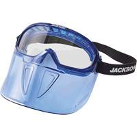 Jackson Safety 21000 GPL500 Premium Goggle with Detachable Face Shield, 3.0 Lens, Anti-Fog, Indirect Vent