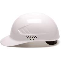 Pyramex HP40010 Casquette antichocs Ridgeline, Suspension &agrave; douille, Blanc