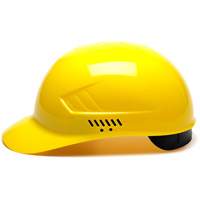 Pyramex HP40030 Casquette antichocs Ridgeline, Suspension &agrave; douille, Jaune