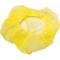 Produits de sécurité Zenith SHA674 Bonnets bouffants, Polypropyl&egrave;ne, 21", Jaune